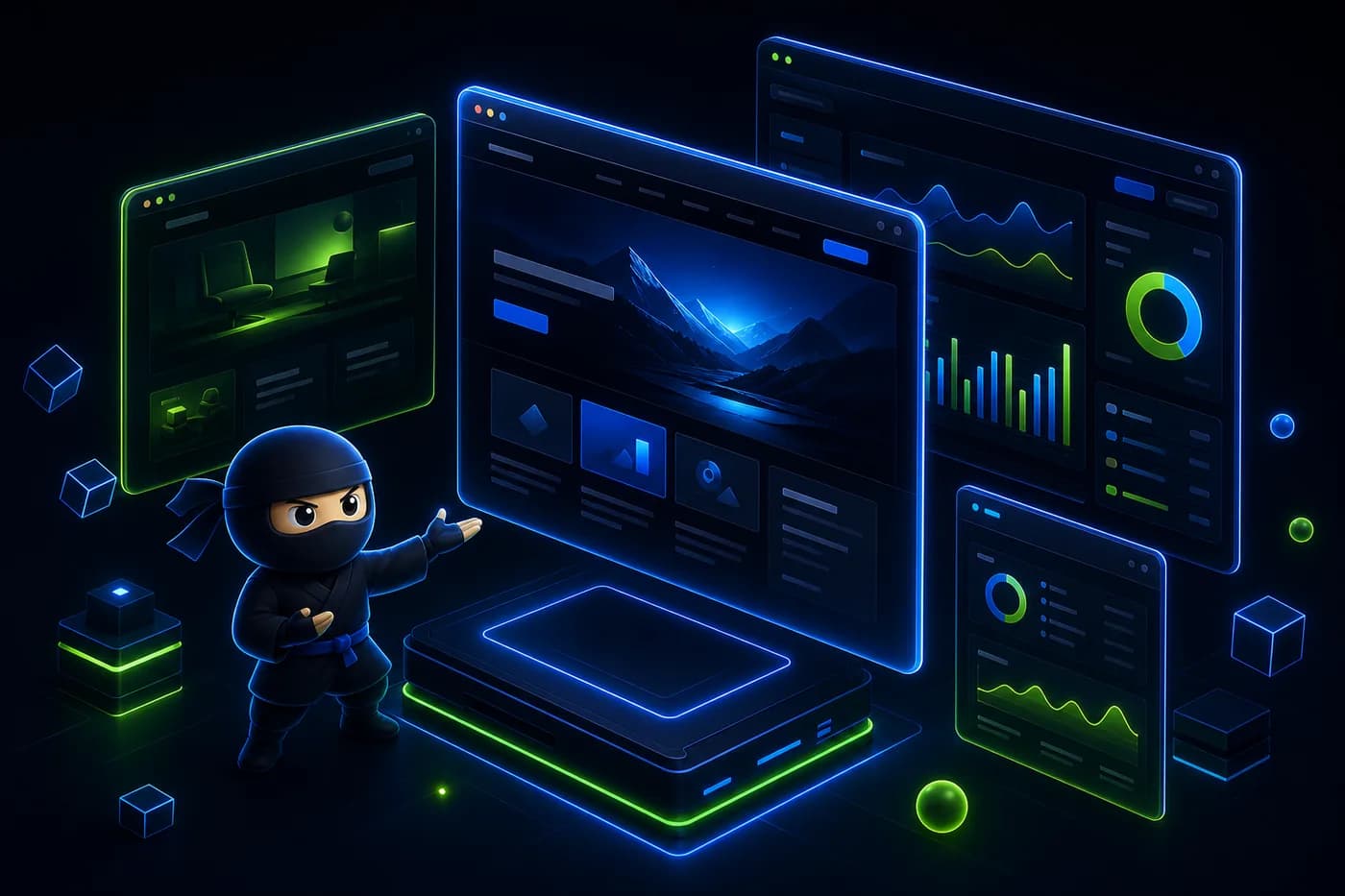 Portfolio - websites og platforme bygget af Ninja Platforme
